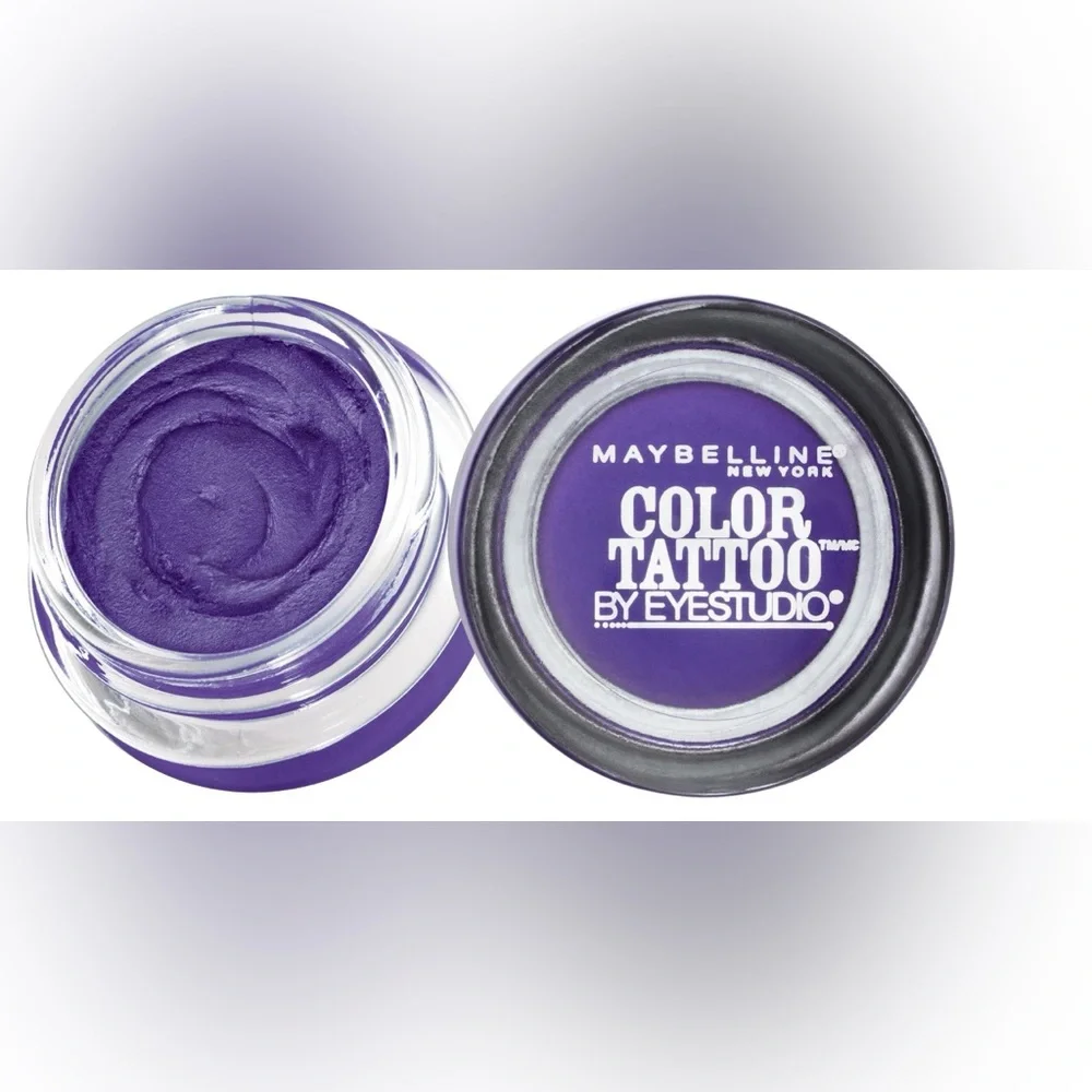 Maybelline Color Tattoo 24 Hour Eyeshadow 20 Painted Purple New Sealed